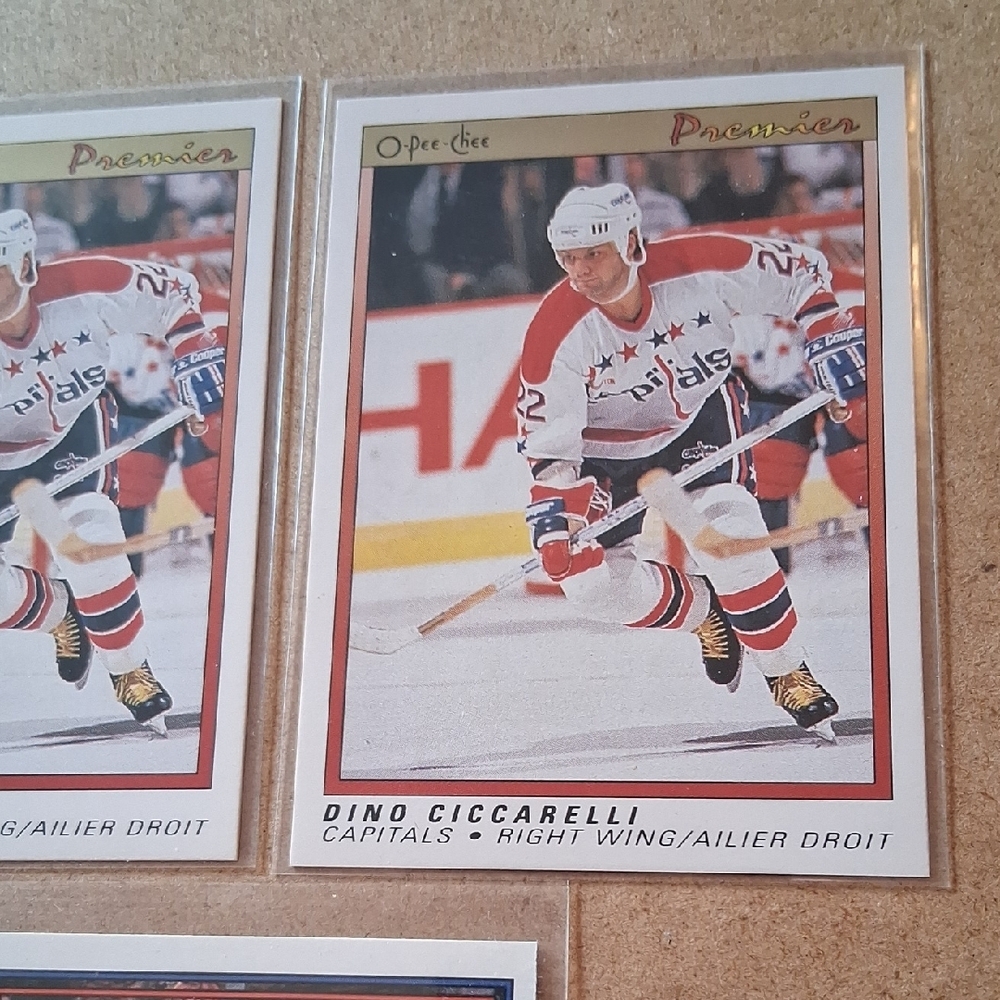 Capitals Dino Ciccarelli Hockey Trading Cards Set - Picture 3 of 8